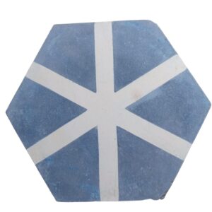 Mosaico Hexagonal Decorado nº4